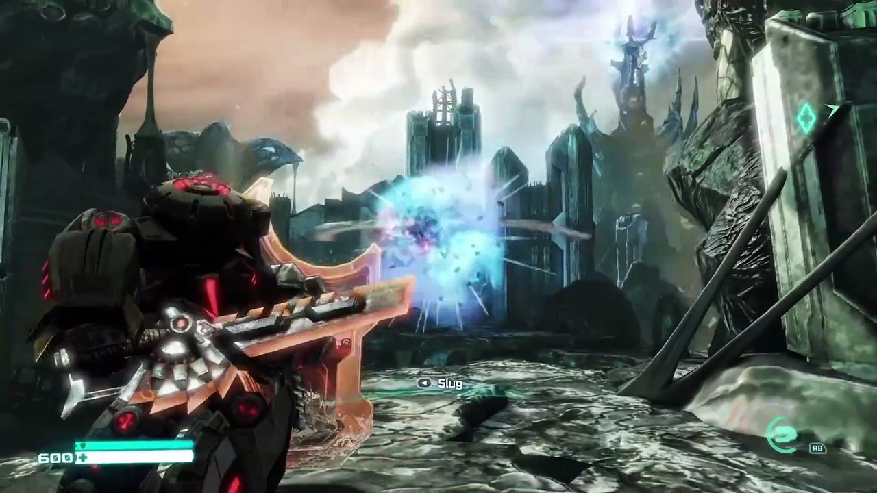 Transformers Fall of Cybertron - Gameplay #10 (Easy Mode)