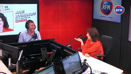 Anne Roumanoff se confie auprès de Bernard Montiel sur RFM