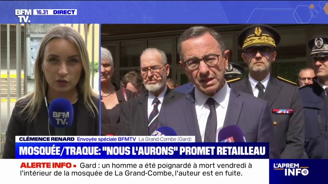 Meurtre dans une mosquée dans le Gard: retour sur la prise de parole du ministre de l'Intérieur, Bruno Retailleau