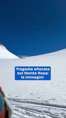 Tragedia sfiorata sul Monte Rosa: le immagini