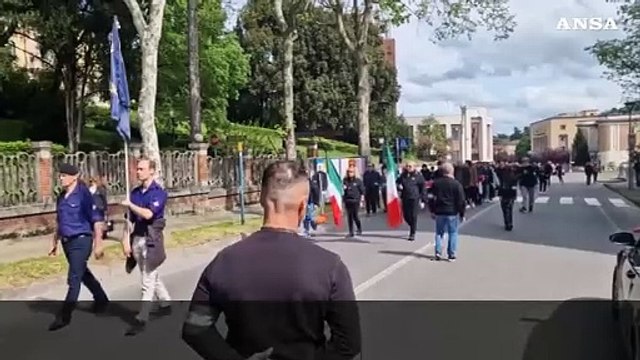 Predappio, in 150 ricordano gli 80 anni dalla morte di Mussolini