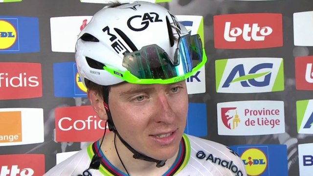 Cycling - Liège-Bastogne-Liège 2025 - Tadej Pogacar : I saw Remco Evenepoel was not close in La Redoute, so...