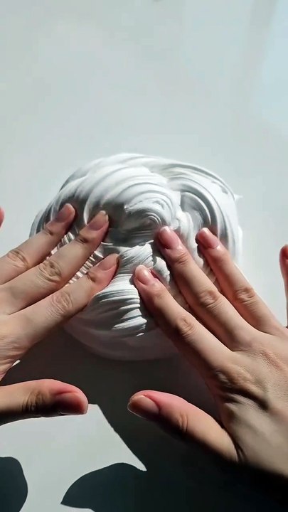 do you like sizzly sounds i do, so i made this butter slime sizzly ASMR  the sound was so fun that I played with it all day... and now the slime is reaching the end of its life🥹