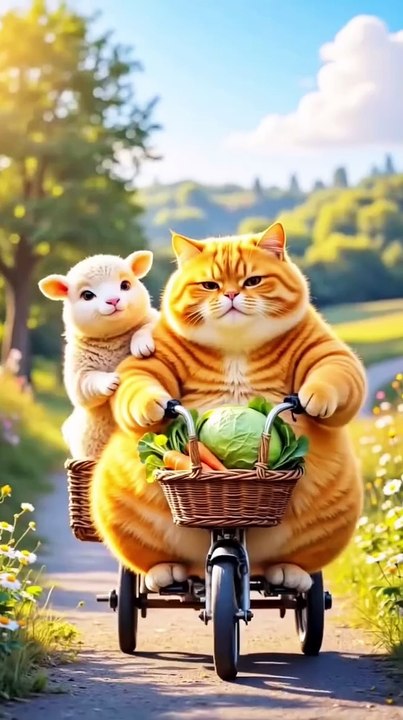 Ai animation cat funny video || Ai cat short || story for kids || cartoon