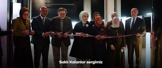 Emine Erdoğan'dan 'Saklı Kalanlar' sergisine ilişkin paylaşım! Anlamlı mesaj