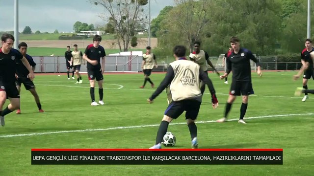 Trabzonspor 19 Yaş Altı Takımı, UEFA Gençlik Ligi finali hazırlıklarını tamamladı