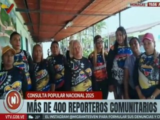 Monaguenses ejercen su derecho al sufragio en esta segunda Consulta Popular Nacional 2025