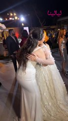 لحظة مؤثرة.. رقص العروس نور مع والدتها وهي تبكي لفراقها 😢💔