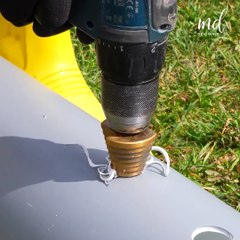 How to install perforated pipe