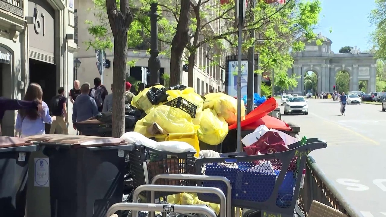 Acuerdo de los trabajadores de la recogida de basuras: finaliza la huelga en Madrid