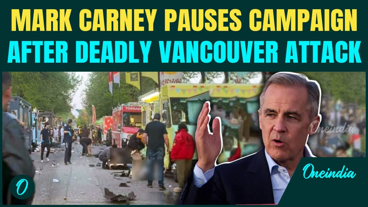Lapu Lapu Festival Attack: PM Carney PAUSES Election Campaign After Deadly Vancouver Vehicle Attack