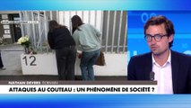 Nathan Devers : «Le couteau, c'est l'arme la plus accessible, on en a tous»