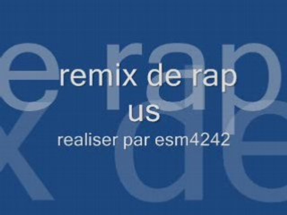 Remix rap us