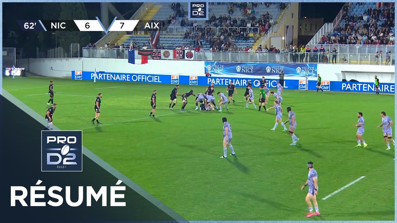 PRO D2 Saison 2024-2025 J28 - Résumé Stade Niçois Rugby - Provence Rugby