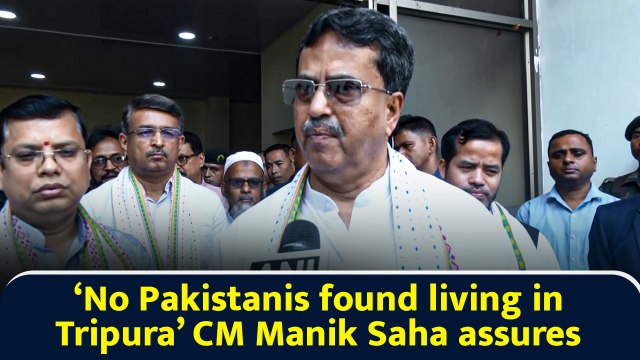 ‘No Pakistanis found living in Tripura’ CM Manik Saha assures