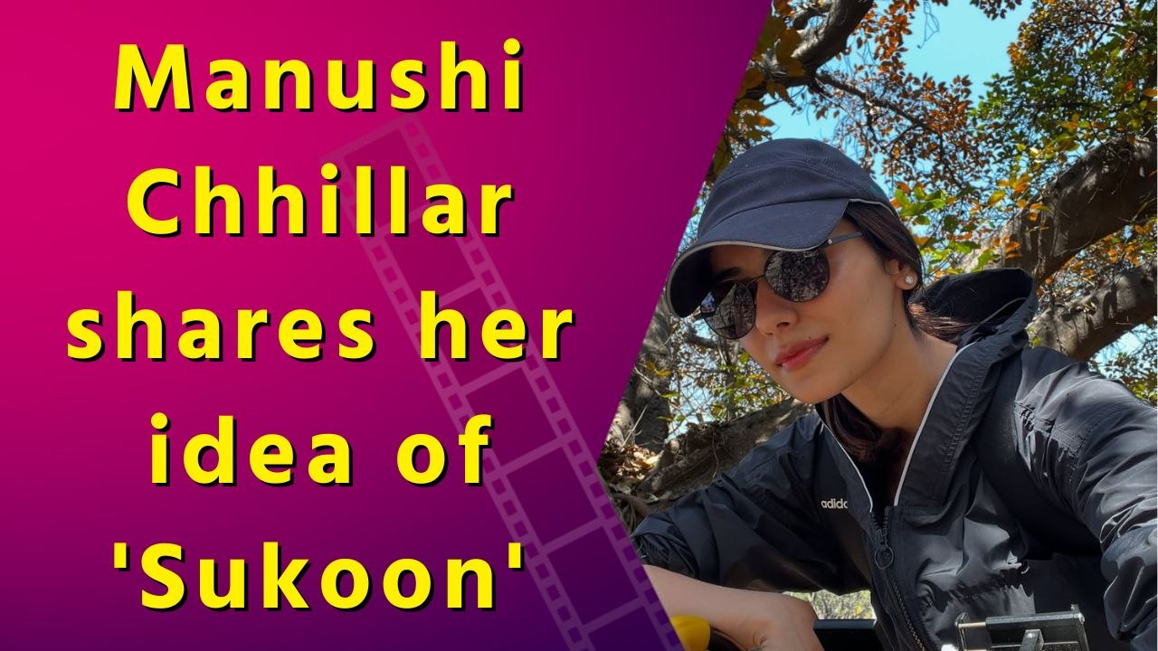 Manushi Chhillar shares pictures of spending time with her loved ones and good old memories