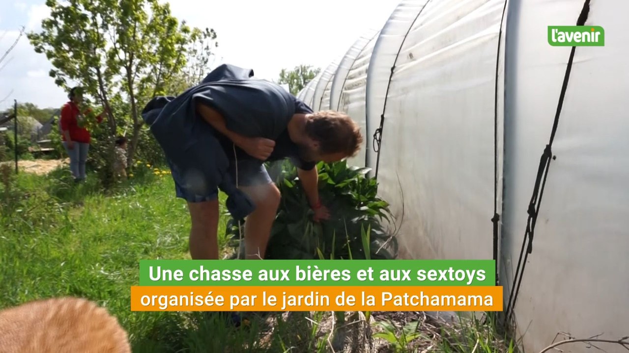 Une chasse aux bières et aux sextoys organisée par le jardin de la Patchamama, à Modave