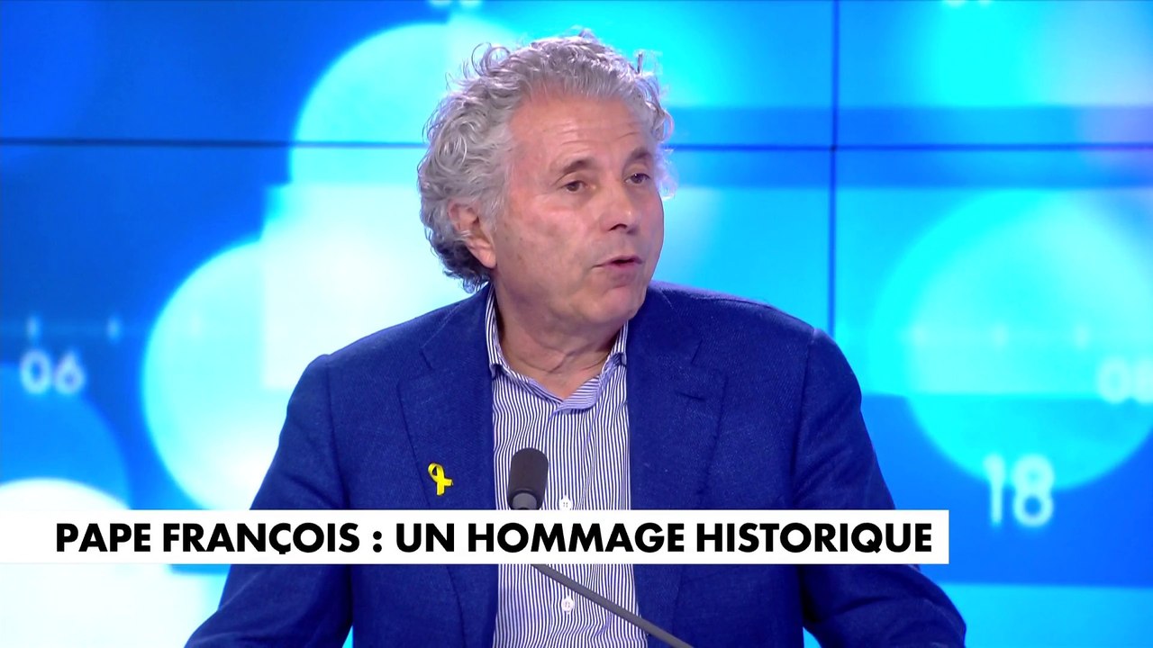 Gilles-William Goldnadel : «Je considère que le pape n'était pas le  défenseur de tous les pauvres»