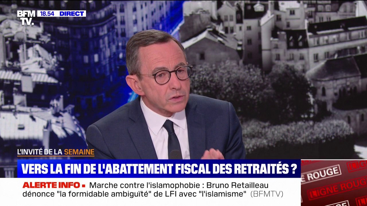 Budget 2026: "Il faut que l'État se serre la ceinture", explique Bruno Retailleau, ministre de l'Intérieur, qui assure ne pas souhaiter d'augmentations d'impôts