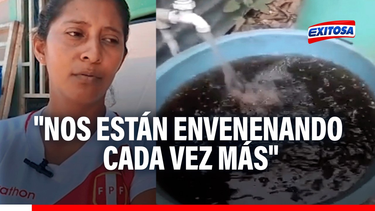 "Nos están envenenando": Denuncian que menores beben agua contaminada con arsénico en Tumbes