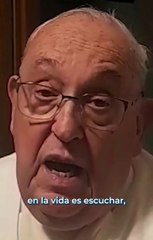 El último mensaje de Francisco a los jóvenes