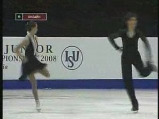 Vanessa CRONE & Paul POIRIER - 2008 Jr Worlds FD
