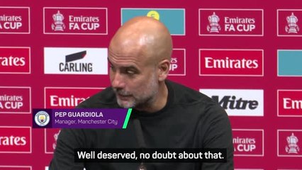 Guardiola congratulates Liverpool on title success