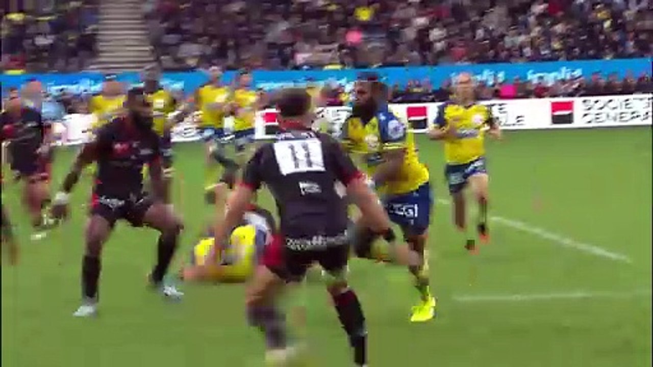 TOP 14 - Essai de Alivereti RAKA 2 (ASM) - ASM Clermont - LOU Rugby