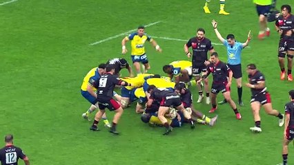 TOP 14 - Essai de Ethan DUMORTIER (LOU) - ASM Clermont - LOU Rugby