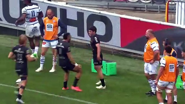 TOP 14 - Essai de Simon DAROQUE (ST) - Stade Toulousain - Castres Olympique