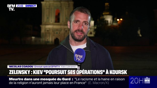 Guerre en Ukraine: Volodymyr Zelensky indique que l'armée poursuit ses opérations à Koursk