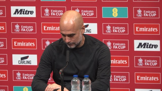 Pep Guardiola congratulated Liverpool on winning the Premier League Title