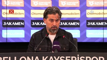 İlhan Palut: "Aslında kaybedecek kadar kötü oynamadık"