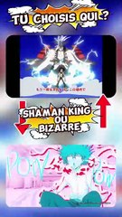 Shaman King vs anime bizarre