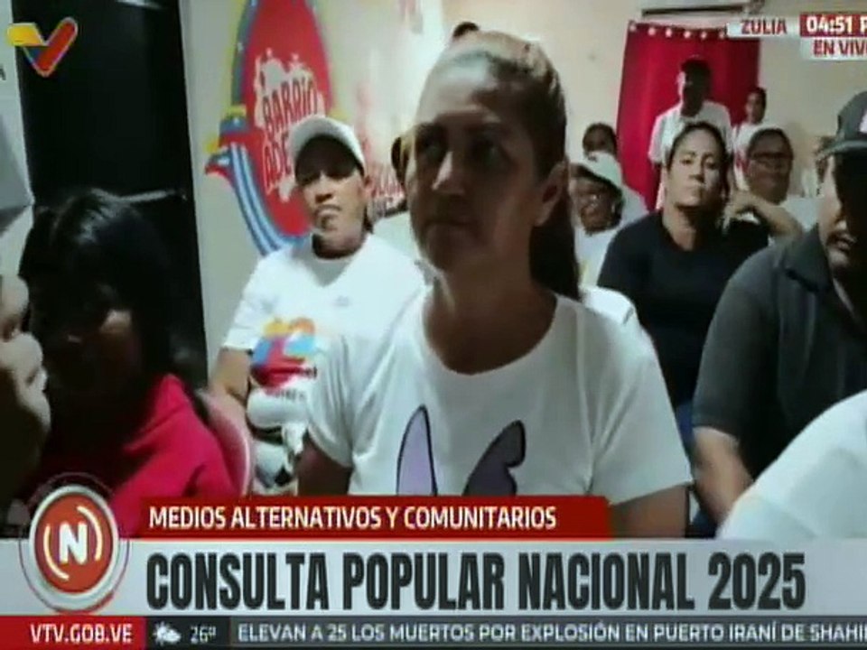 Siguiendo los lineamientos del pdte. Maduro los zulianos salieron a elegir sus proyectos priorizados