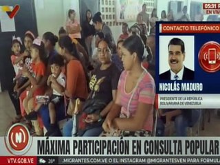 Jefe de Estado: Con estas consultas populares, hoy podemos decir de Venezuela que el futuro ya llegó