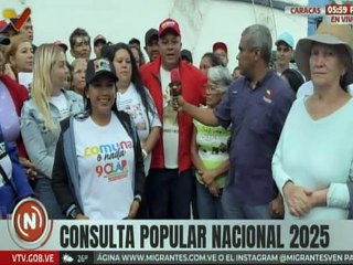 Ministro Ángel Prado acompañó a la pqa. Antímano durante la victoria de la 2da Consulta Popular