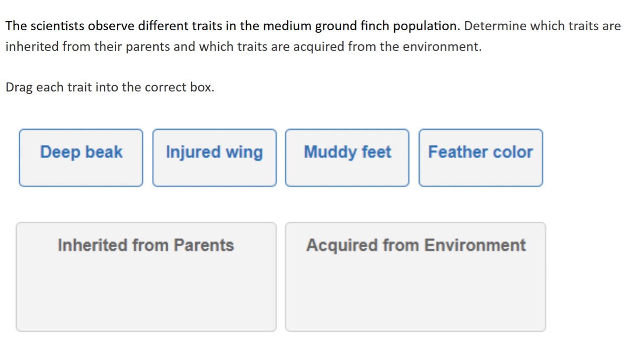 State exam science question #5 from 5th grade 2022 (released)