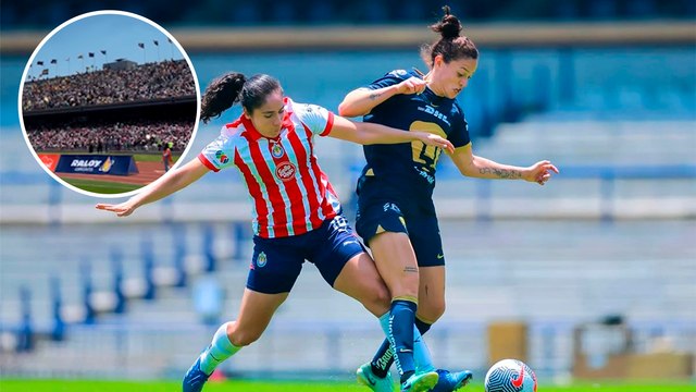 Pumas Femenil tiene asistencia histórica en los cuartos de final contra Chivas Femenil en C.U.