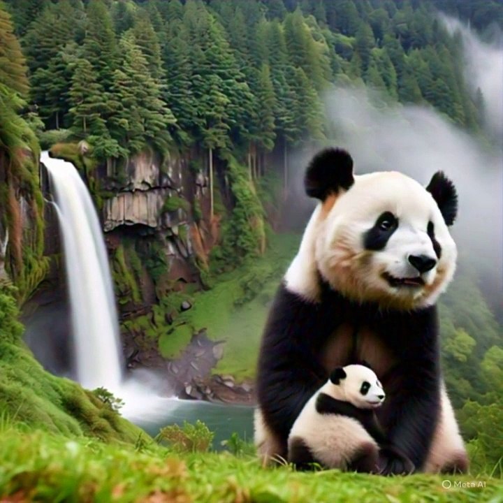 Big panda#animals#funny