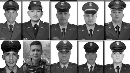 Crítica situación de orden público: ellos son los policías y soldados asesinados en la última semana