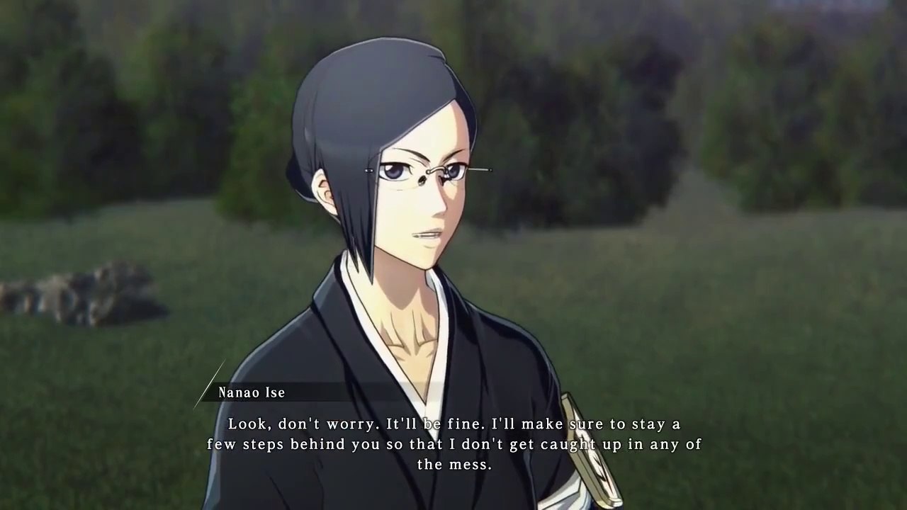 nanao ise all dialogue/cutscenes/secret story BLEACH Rebirth of Souls