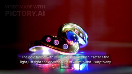 Vintage Mirror with Gold Frame