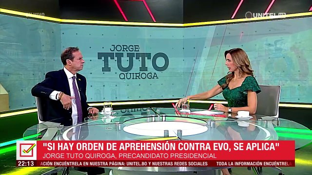 ¿Qué fue lo que dijo Tuto Quiroga sobre Evo Morales?