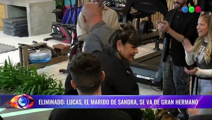 Lucas, el marido de Sandra, abandonó Gran Hermano 2024