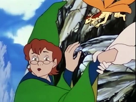 Dungeons & Dragons 26 Cave of the Fairie Dragons, animation, ダンジョンズ&ドラゴンズ アニメーション