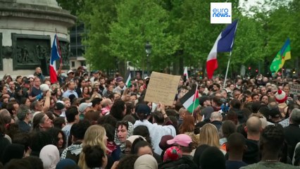 Hundreds gather in Paris to honour victim of fatal mosque attack