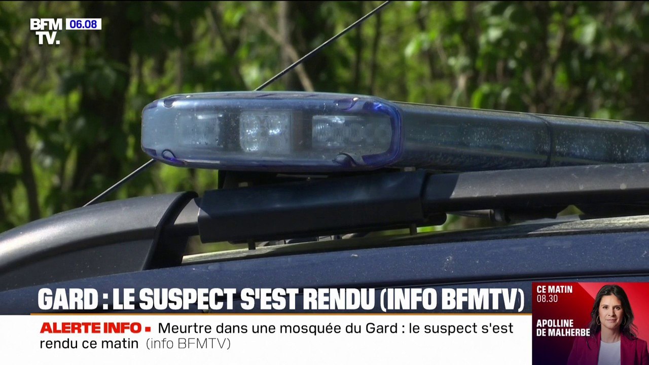 INFO BFMTV - Meurtre dans une mosquée du Gard: le suspect s'est rendu à la police à Pistoia en Italie