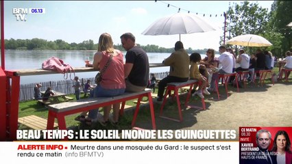 "C'est convivial": le succès des guinguettes éphémères avec le retour des beaux jours