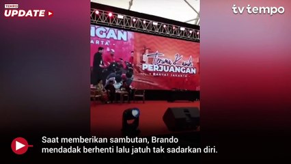 Apa Penyebab Brando Susanto Meninggal saat Beri Sambutan di Panggung Acara PDIP